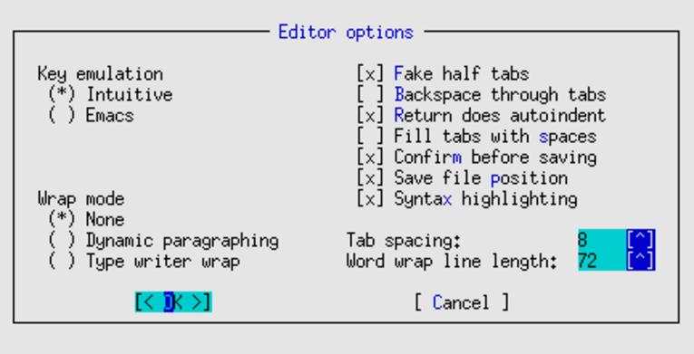 mcedit-options-configuration