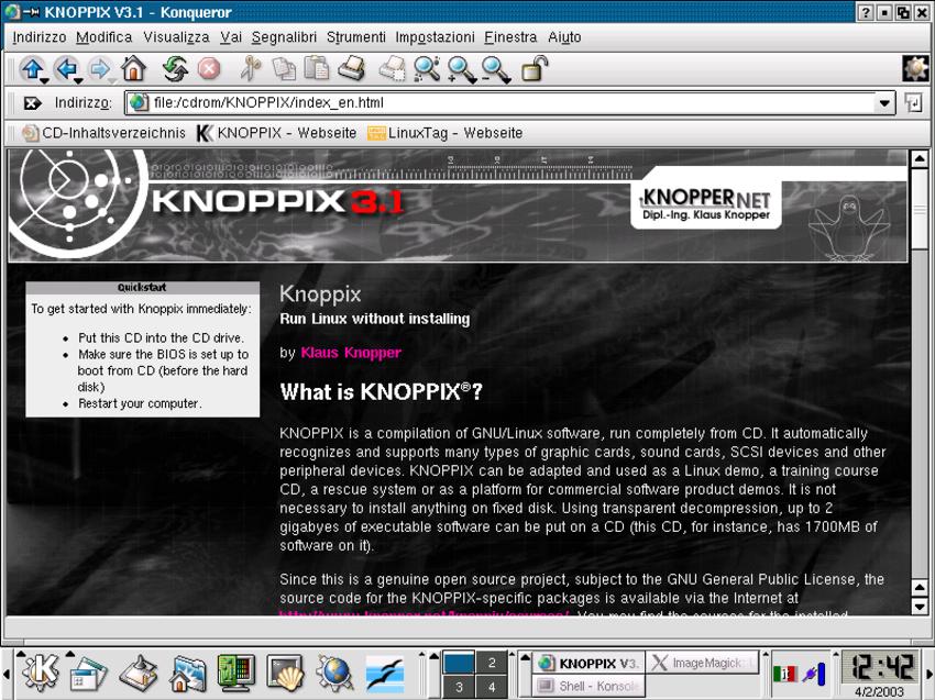 knoppix-kde